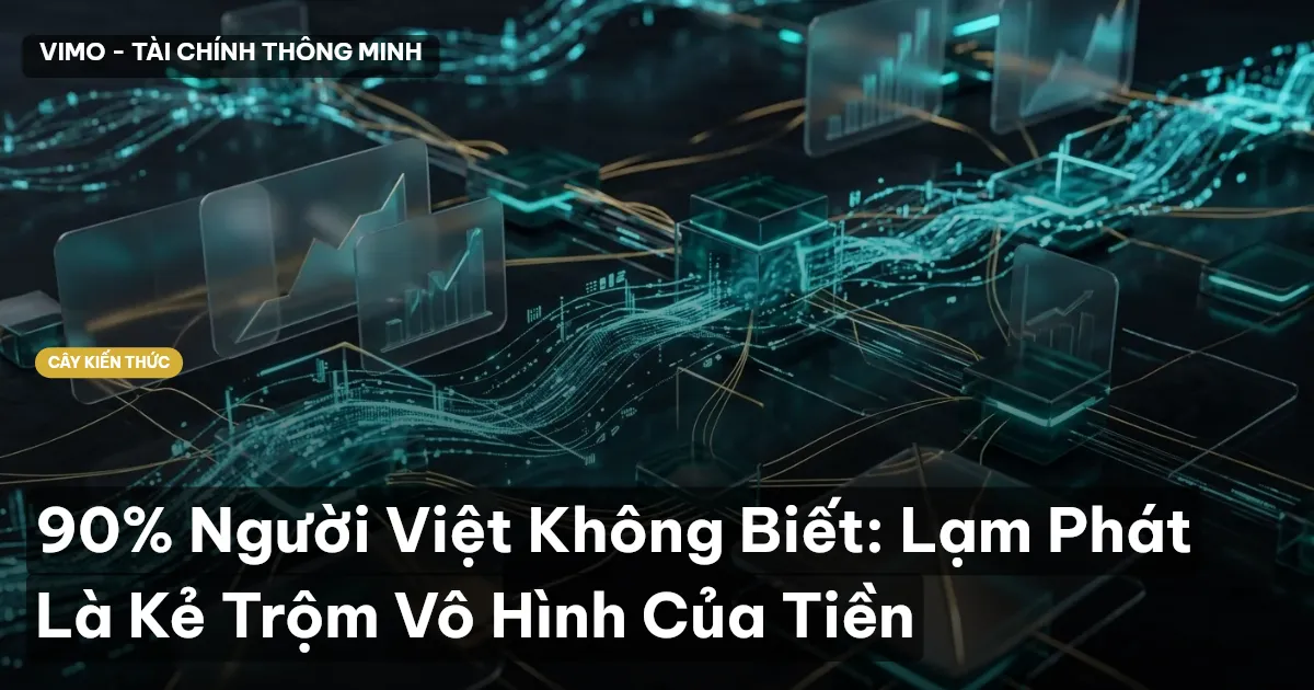90% Người Việt Không Biết: Lạm Phát Là Kẻ Trộm Vô Hình Của Tiền