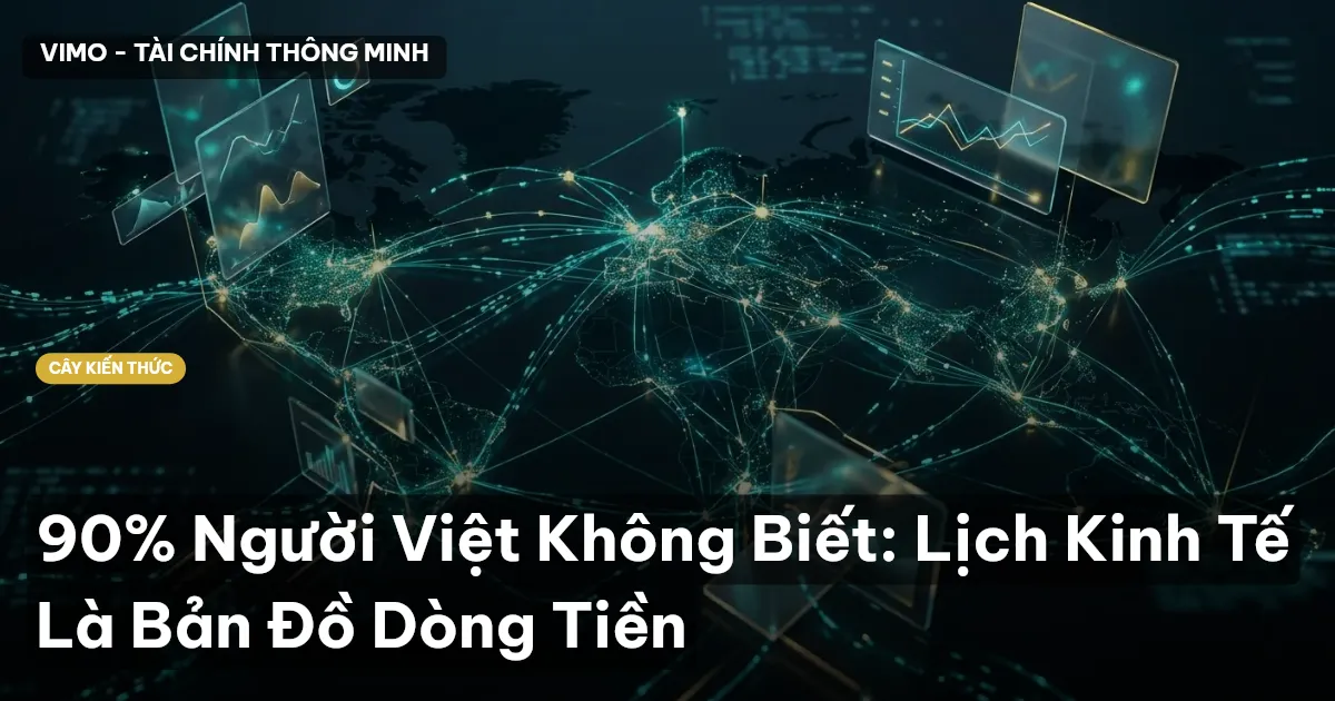 90% Người Việt Không Biết: Lịch Kinh Tế Là Bản Đồ Dòng Tiền