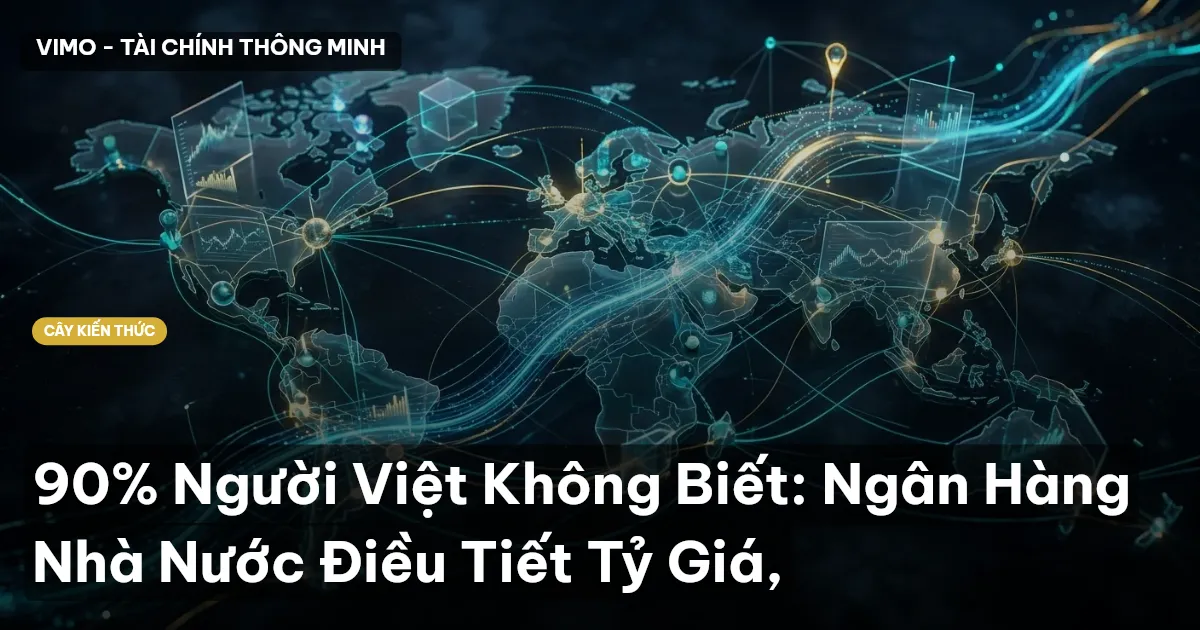 90% Người Việt Không Biết: Ngân Hàng Nhà Nước Điều Tiết Tỷ Giá,