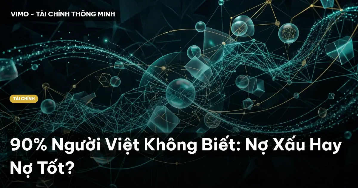 90% Người Việt Không Biết: Nợ Xấu Hay Nợ Tốt?