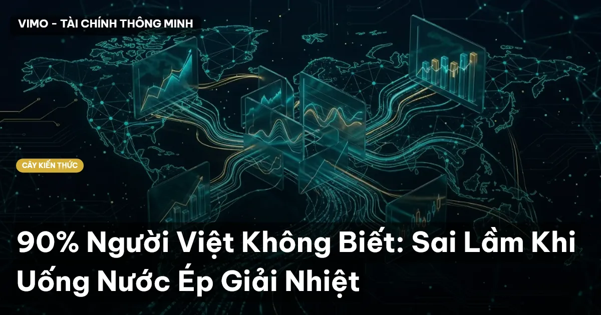 90% Người Việt Không Biết: Sai Lầm Khi Uống Nước Ép Giải Nhiệt