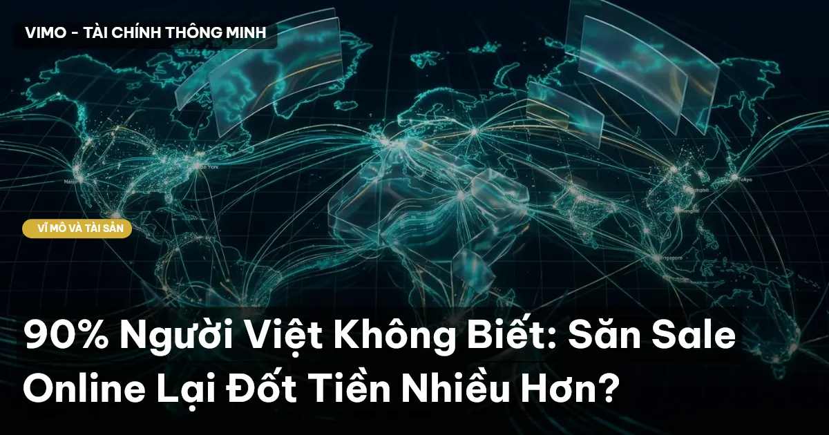 90% Người Việt Không Biết: Săn Sale Online Lại Đốt Tiền Nhiều Hơn?
