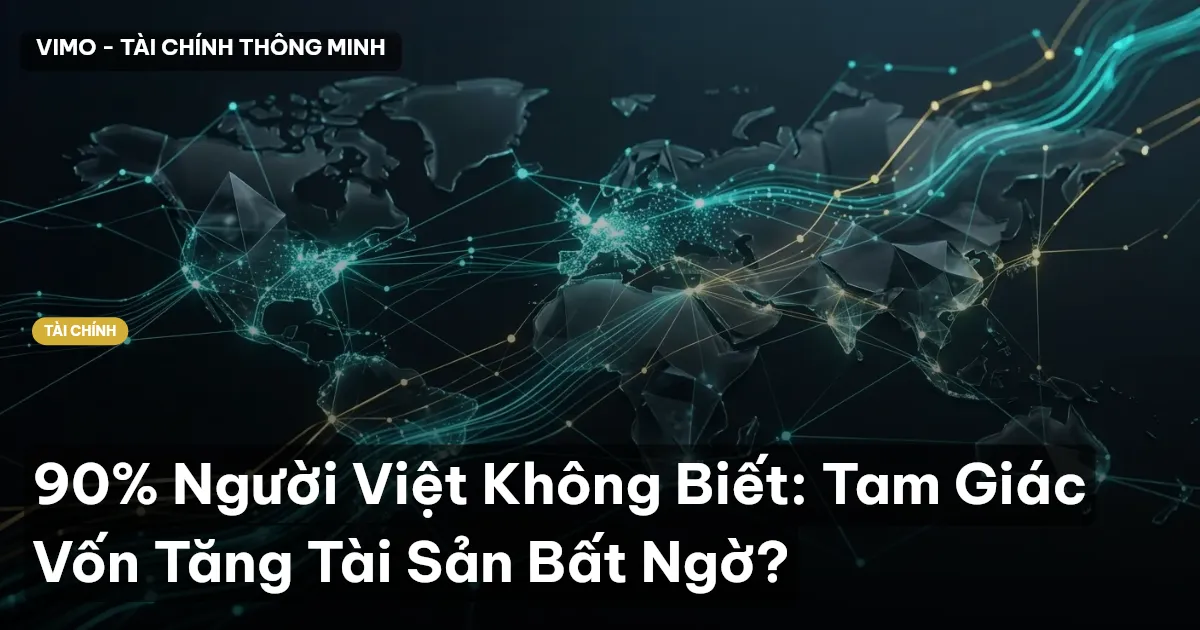 90% Người Việt Không Biết: Tam Giác Vốn Tăng Tài Sản Bất Ngờ?