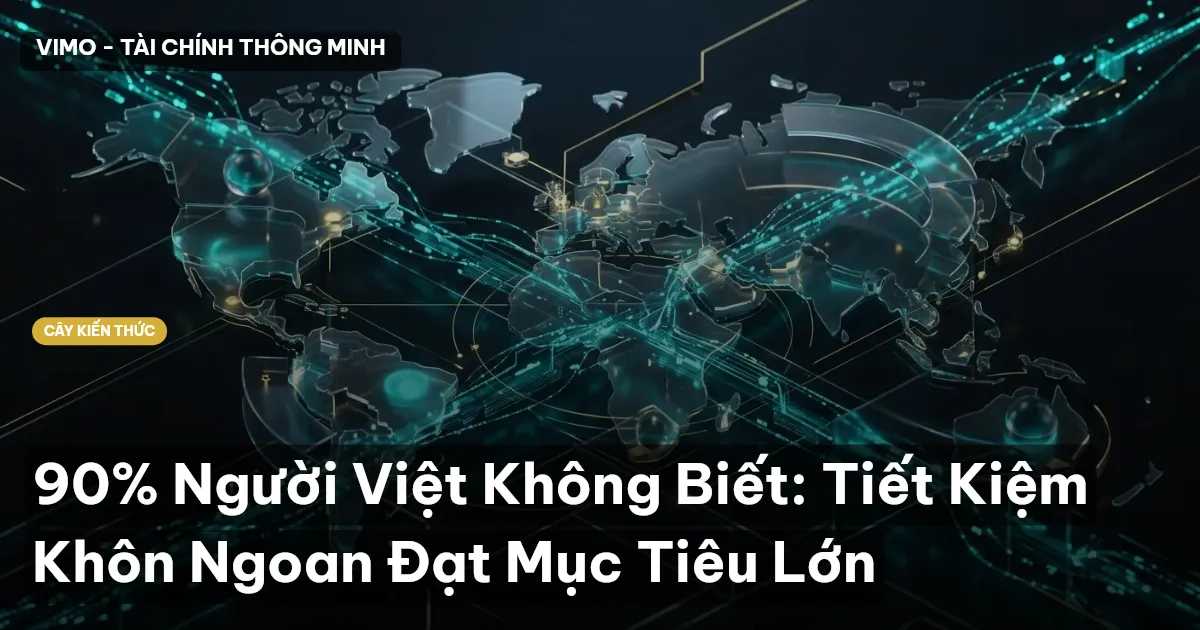 90% Người Việt Không Biết: Tiết Kiệm Khôn Ngoan Đạt Mục Tiêu Lớn