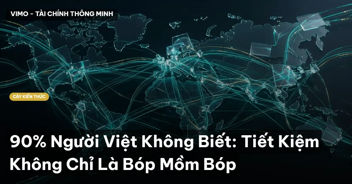 90% Người Việt Không Biết: Tiết Kiệm Không Chỉ Là Bóp Mồm Bóp