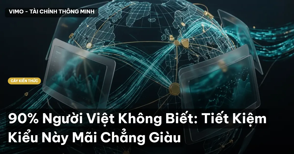 90% Người Việt Không Biết: Tiết Kiệm Kiểu Này Mãi Chẳng Giàu