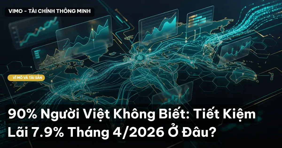 90% Người Việt Không Biết: Tiết Kiệm Lãi 7.9% Tháng 4/2026 Ở Đâu?