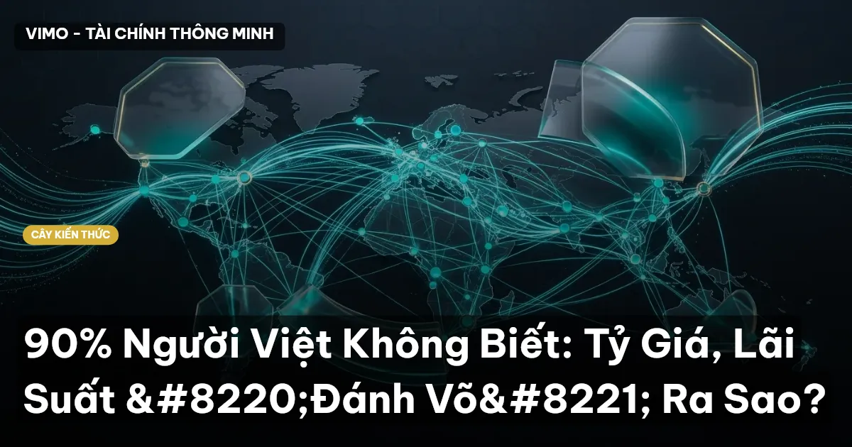 90% Người Việt Không Biết: Tỷ Giá, Lãi Suất “Đánh Võ” Ra Sao?
