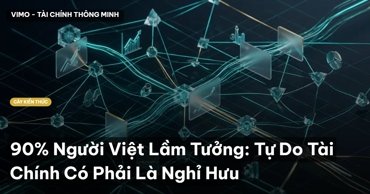 90% Người Việt Lầm Tưởng: Tự Do Tài Chính Có Phải Là Nghỉ Hưu