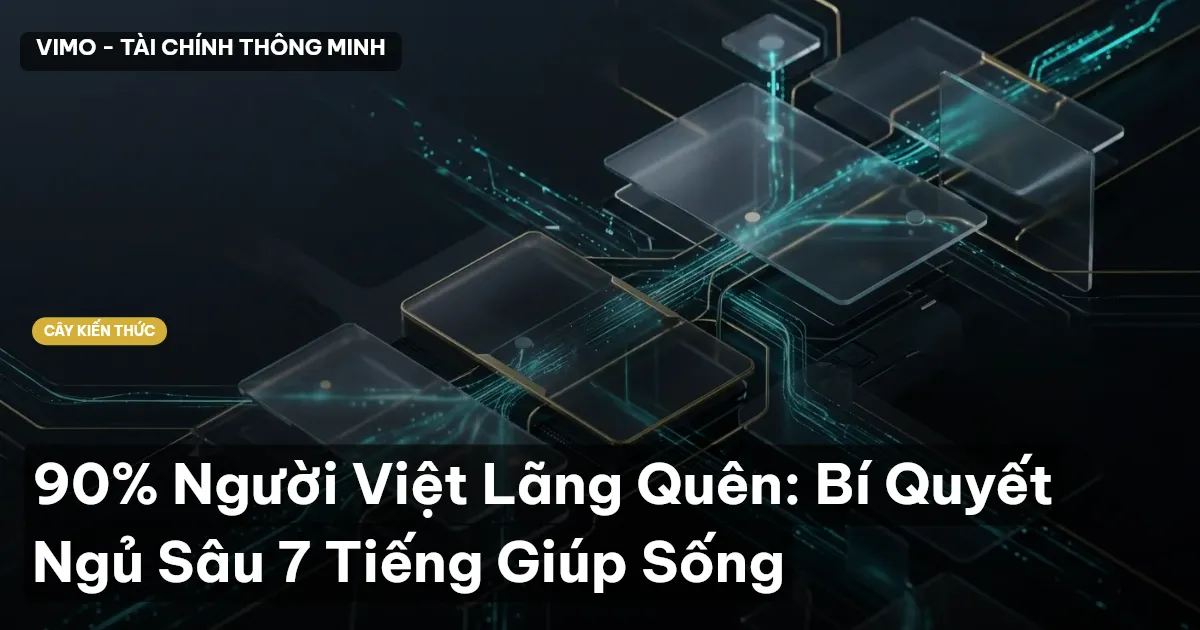 90% Người Việt Lãng Quên: Bí Quyết Ngủ Sâu 7 Tiếng Giúp Sống