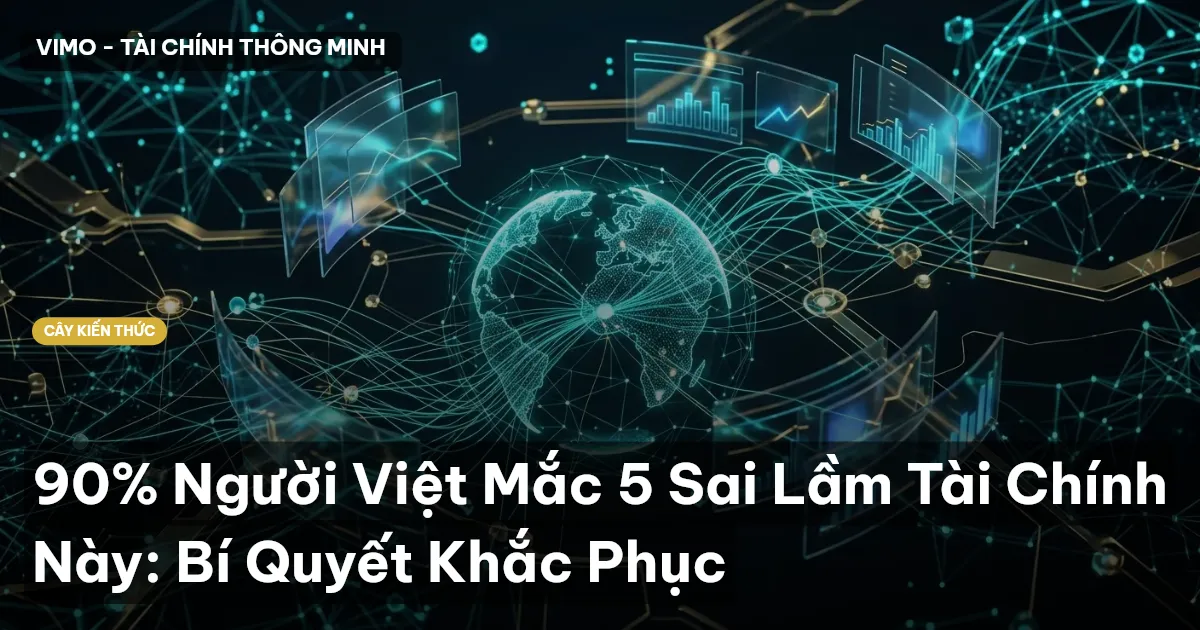 90% Người Việt Mắc 5 Sai Lầm Tài Chính Này: Bí Quyết Khắc Phục