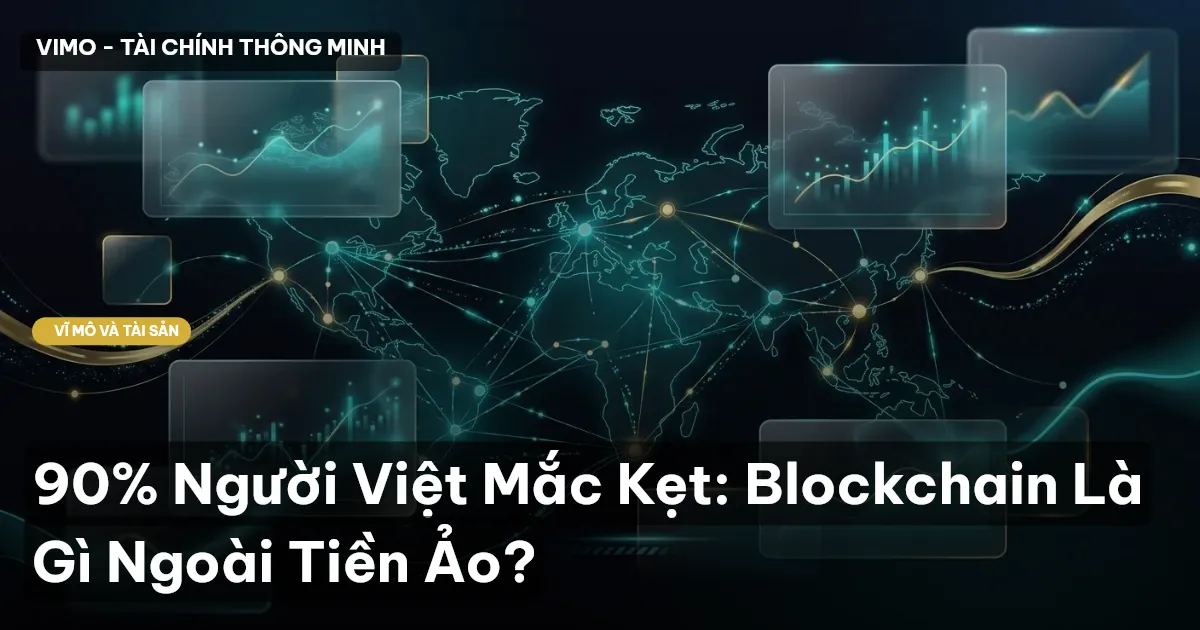 90% Người Việt Mắc Kẹt: Blockchain Là Gì Ngoài Tiền Ảo?