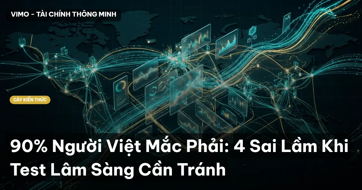 90% Người Việt Mắc Phải: 4 Sai Lầm Khi Test Lâm Sàng Cần Tránh