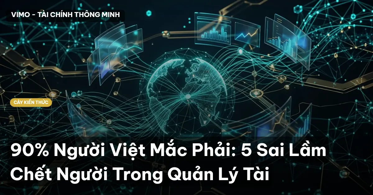 90% Người Việt Mắc Phải: 5 Sai Lầm Chết Người Trong Quản Lý Tài