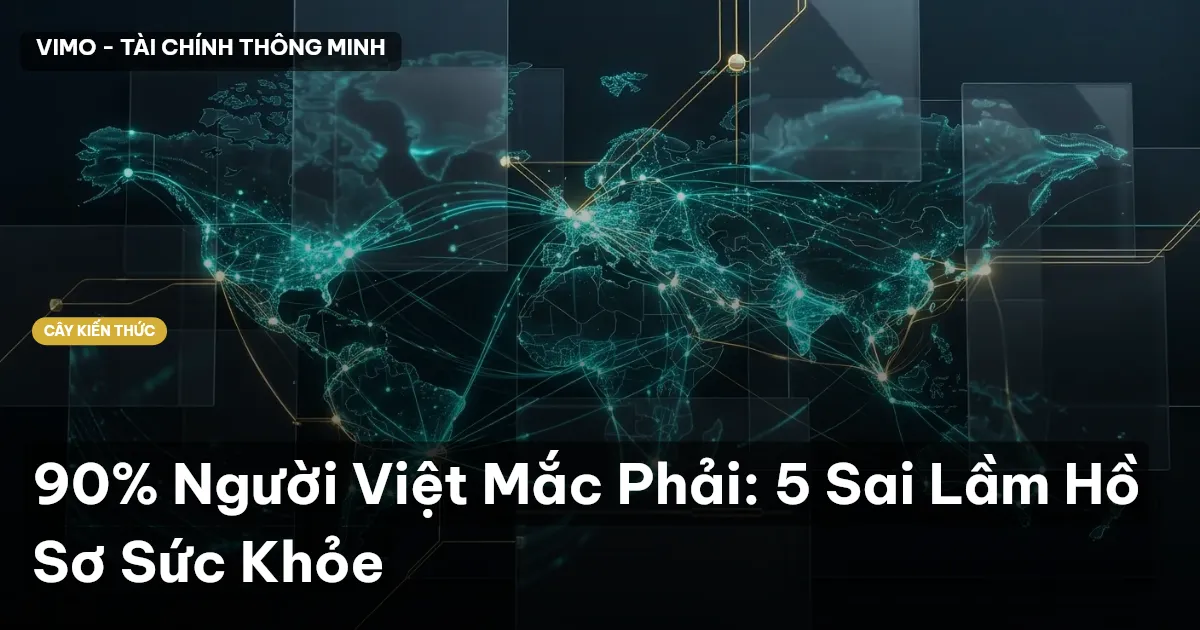 90% Người Việt Mắc Phải: 5 Sai Lầm Hồ Sơ Sức Khỏe