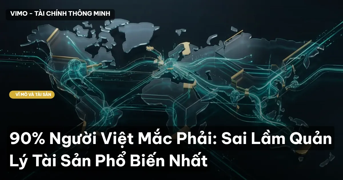90% Người Việt Mắc Phải: Sai Lầm Quản Lý Tài Sản Phổ Biến Nhất