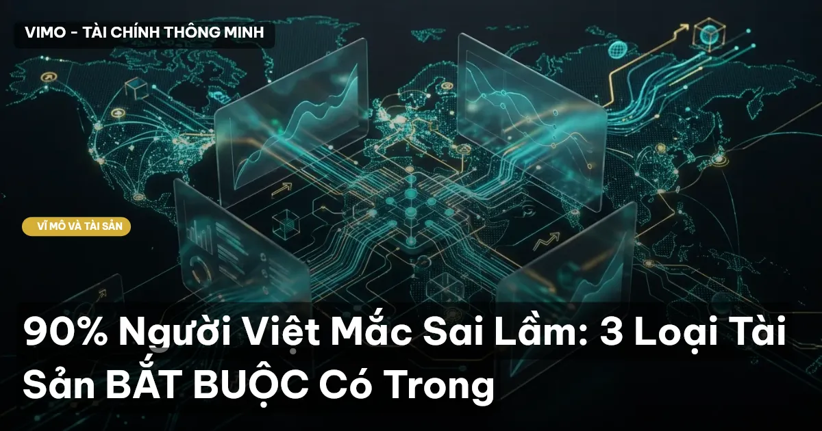 90% Người Việt Mắc Sai Lầm: 3 Loại Tài Sản BẮT BUỘC Có Trong