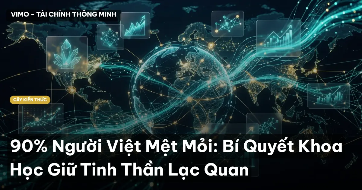 90% Người Việt Mệt Mỏi: Bí Quyết Khoa Học Giữ Tinh Thần Lạc Quan