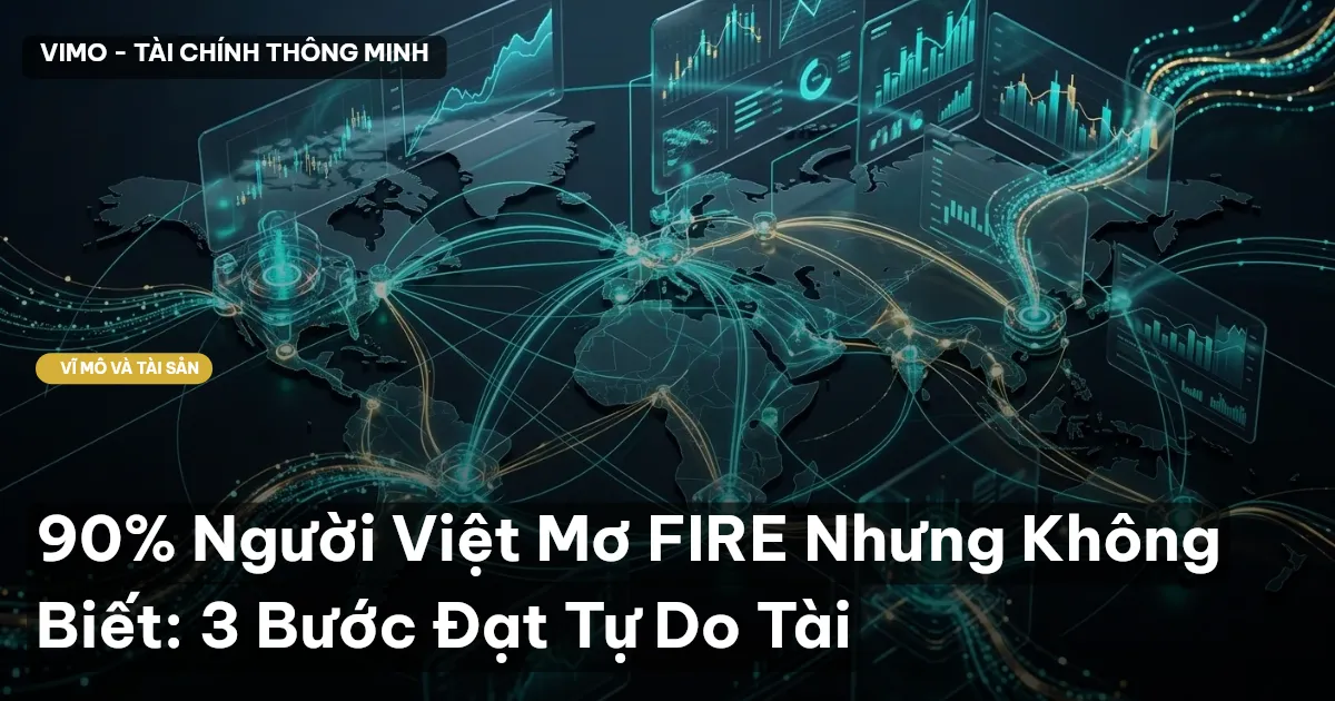 90% Người Việt Mơ FIRE Nhưng Không Biết: 3 Bước Đạt Tự Do Tài