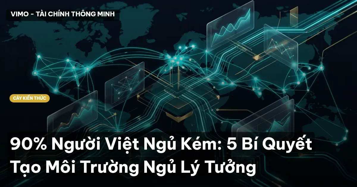 90% Người Việt Ngủ Kém: 5 Bí Quyết Tạo Môi Trường Ngủ Lý Tưởng