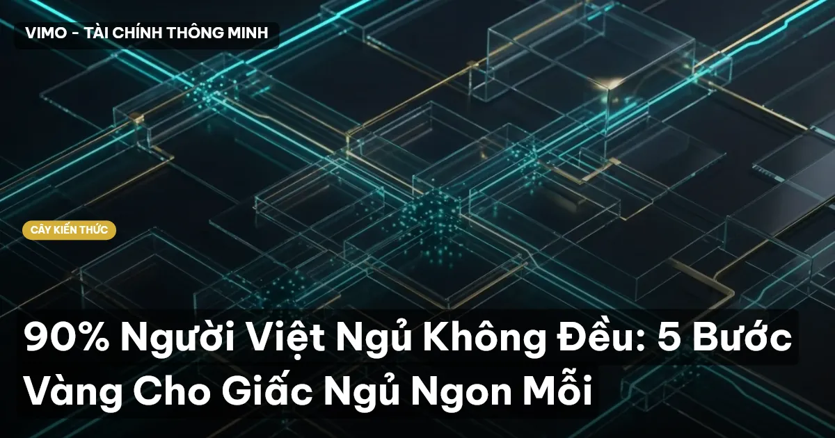 90% Người Việt Ngủ Không Đều: 5 Bước Vàng Cho Giấc Ngủ Ngon Mỗi