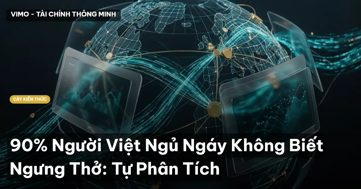 90% Người Việt Ngủ Ngáy Không Biết Ngưng Thở: Tự Phân Tích