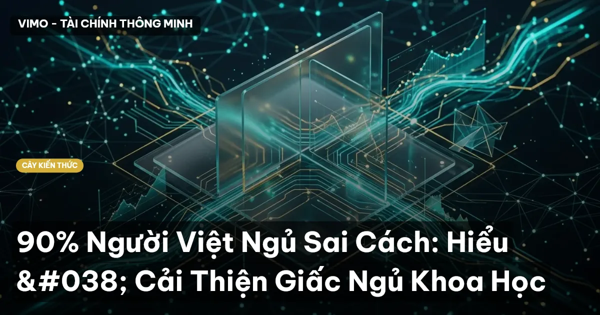 90% Người Việt Ngủ Sai Cách: Hiểu & Cải Thiện Giấc Ngủ Khoa Học