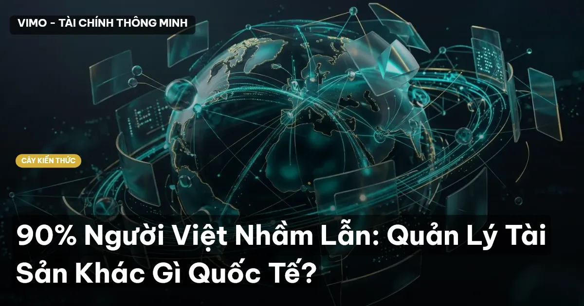 90% Người Việt Nhầm Lẫn: Quản Lý Tài Sản Khác Gì Quốc Tế?