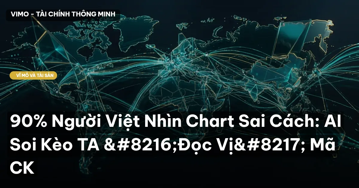 90% Người Việt Nhìn Chart Sai Cách: AI Soi Kèo TA 'Đọc Vị' Mã CK