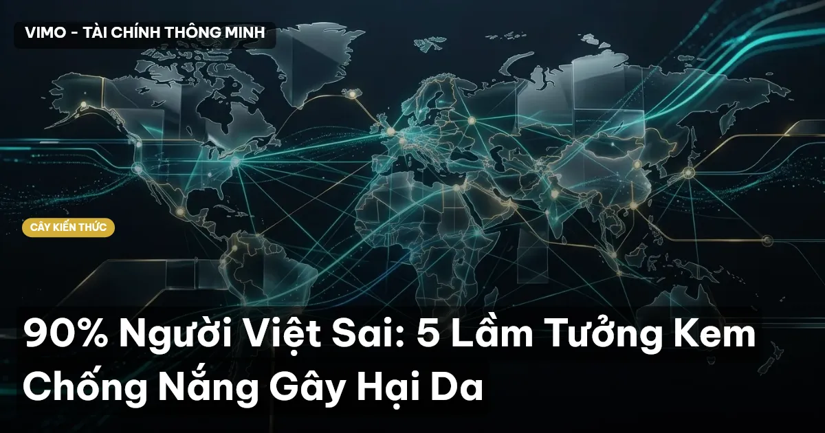 90% Người Việt Sai: 5 Lầm Tưởng Kem Chống Nắng Gây Hại Da