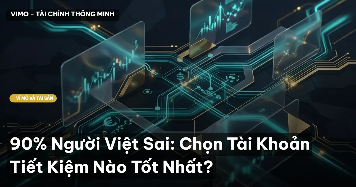 90% Người Việt Sai: Chọn Tài Khoản Tiết Kiệm Nào Tốt Nhất?