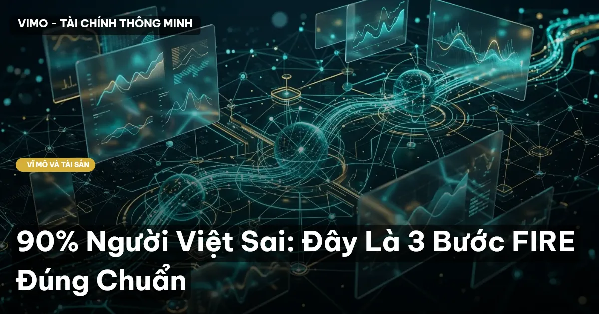 90% Người Việt Sai: Đây Là 3 Bước FIRE Đúng Chuẩn