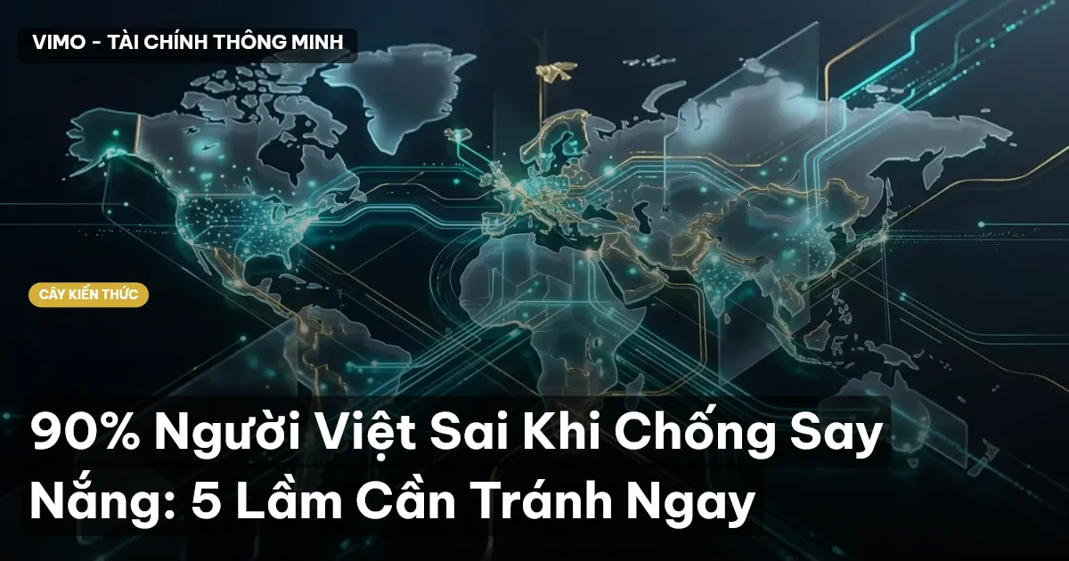 90% Người Việt Sai Khi Chống Say Nắng: 5 Lầm Cần Tránh Ngay