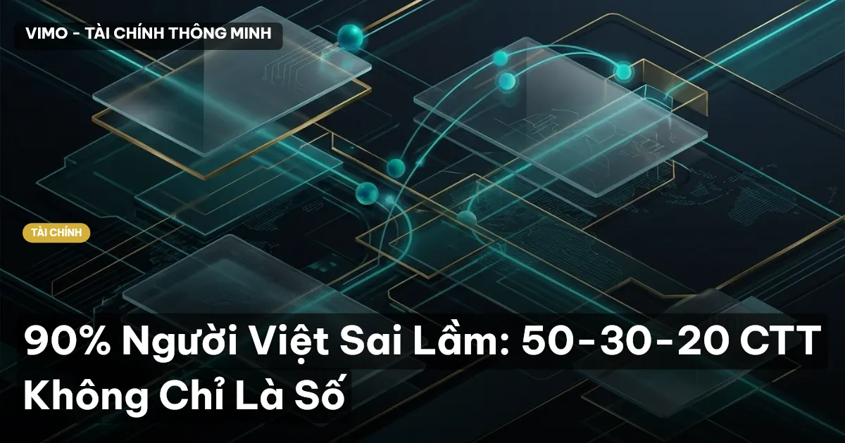 quy tắc 50-30-20 CTT