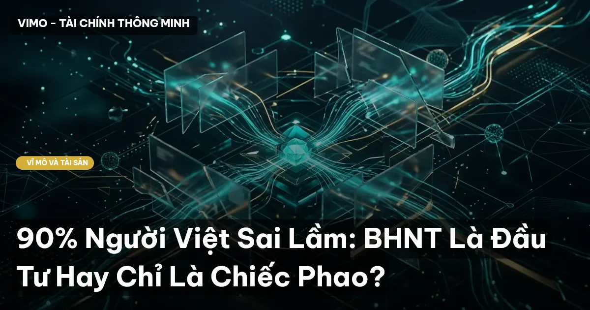90% Người Việt Sai Lầm: BHNT Là Đầu Tư Hay Chỉ Là Chiếc Phao?