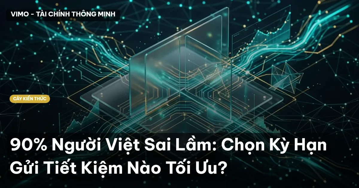 90% Người Việt Sai Lầm: Chọn Kỳ Hạn Gửi Tiết Kiệm Nào Tối Ưu?