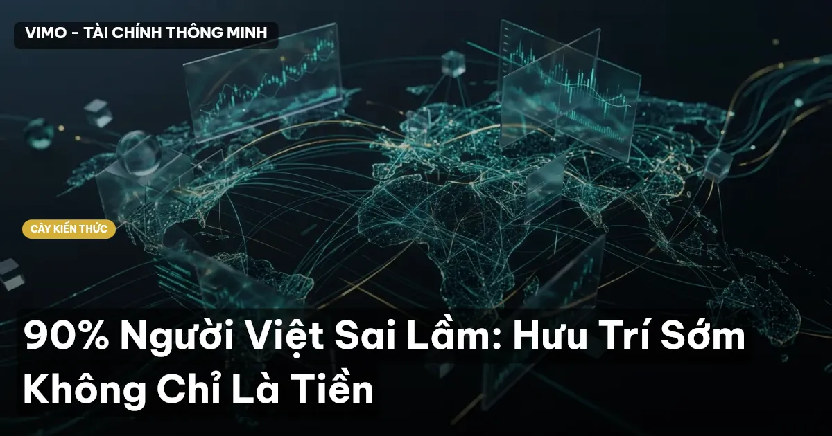 90% Người Việt Sai Lầm: Hưu Trí Sớm Không Chỉ Là Tiền