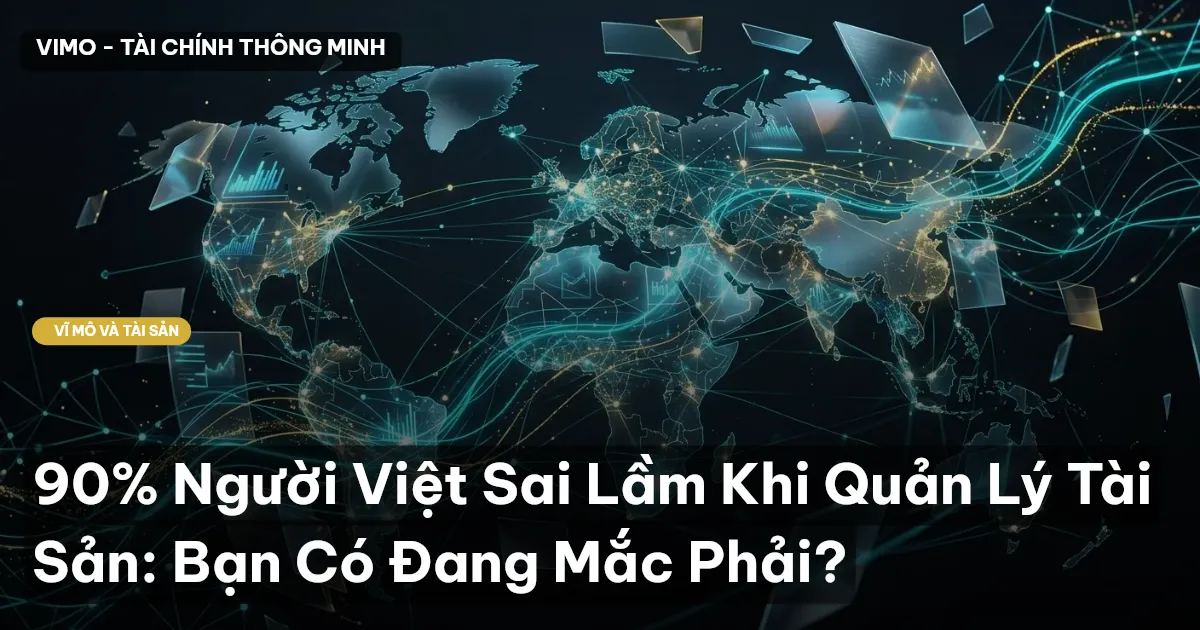90% Người Việt Sai Lầm Khi Quản Lý Tài Sản: Bạn Có Đang Mắc Phải?