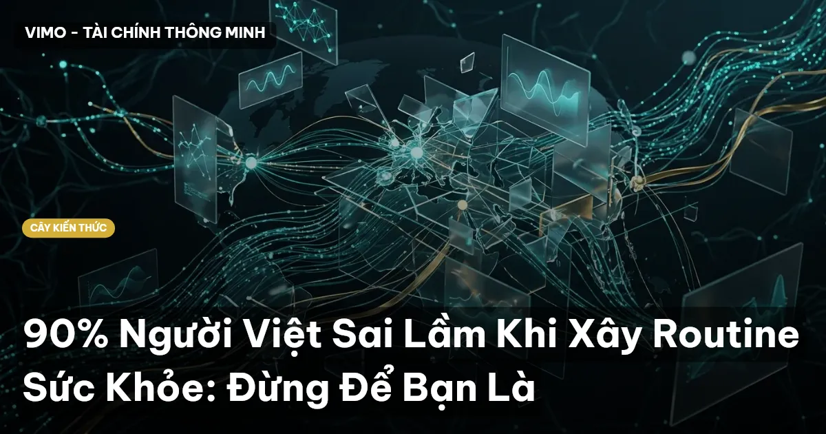 90% Người Việt Sai Lầm Khi Xây Routine Sức Khỏe: Đừng Để Bạn Là