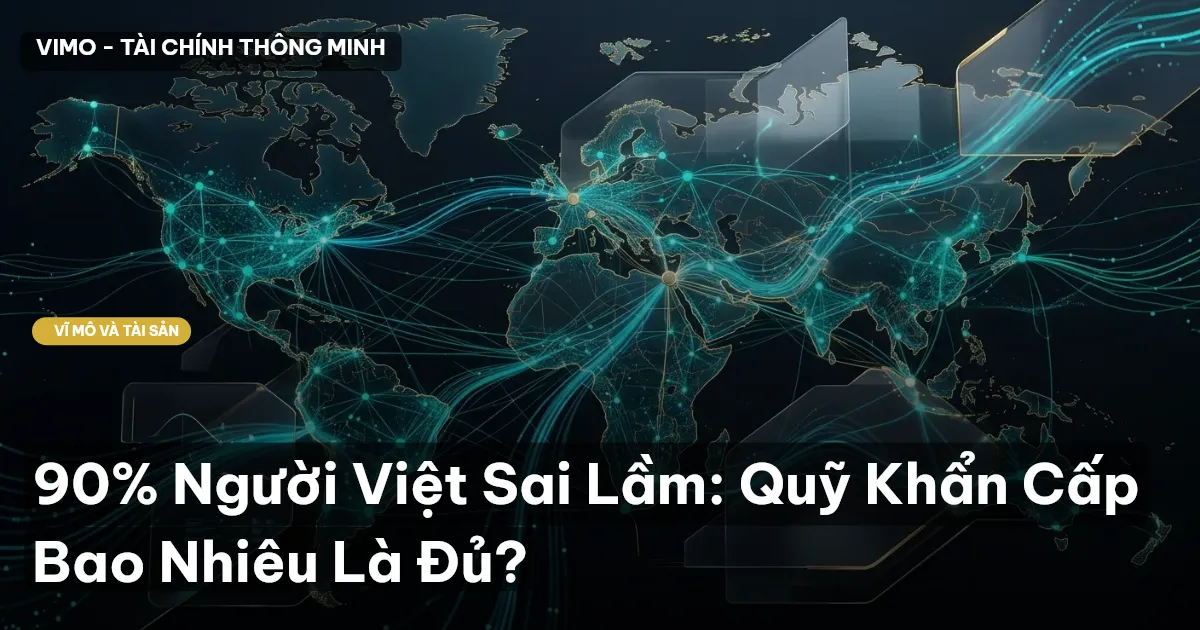 90% Người Việt Sai Lầm: Quỹ Khẩn Cấp Bao Nhiêu Là Đủ?