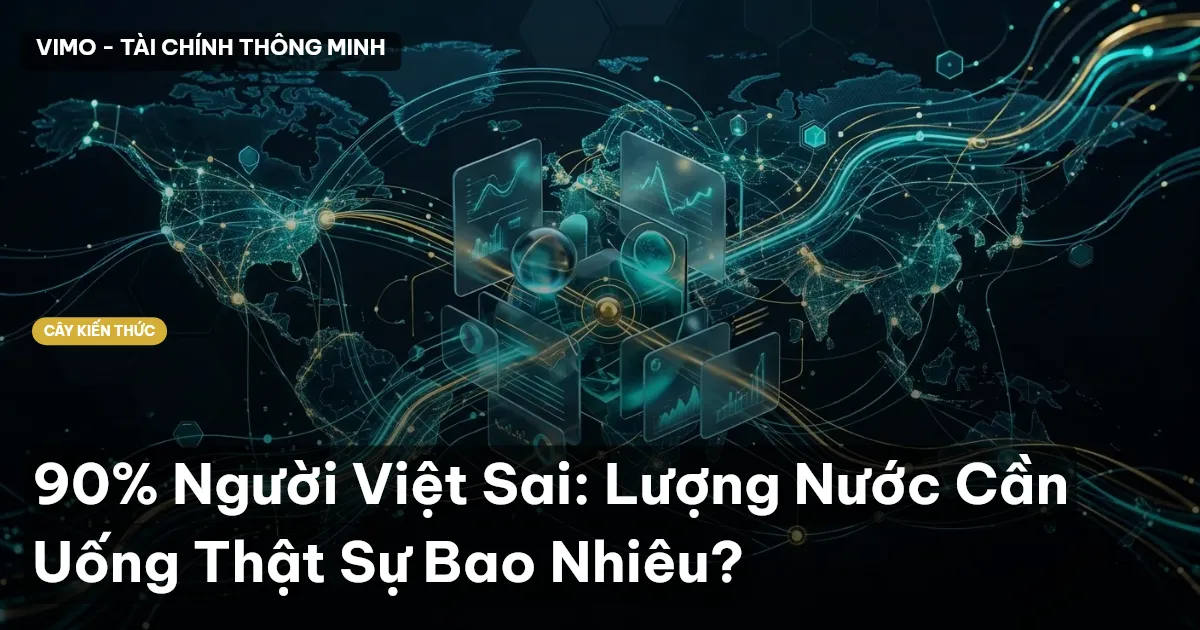 90% Người Việt Sai: Lượng Nước Cần Uống Thật Sự Bao Nhiêu?