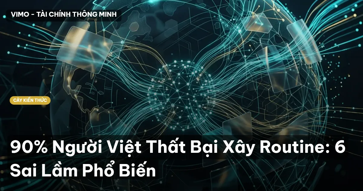 90% Người Việt Thất Bại Xây Routine: 6 Sai Lầm Phổ Biến