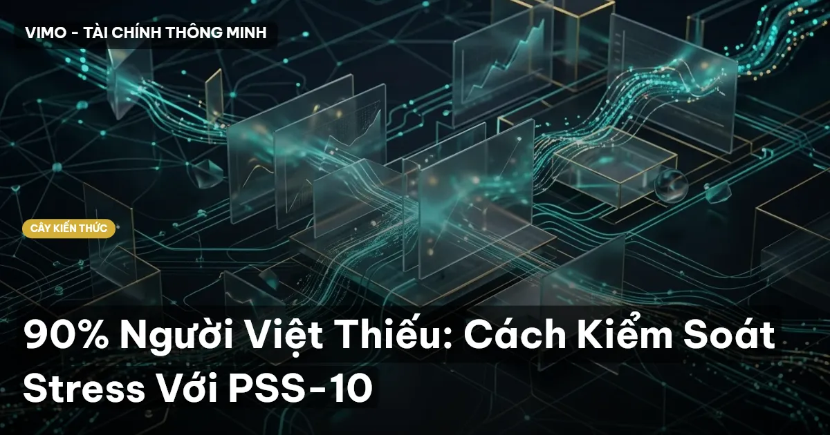 90% Người Việt Thiếu: Cách Kiểm Soát Stress Với PSS-10