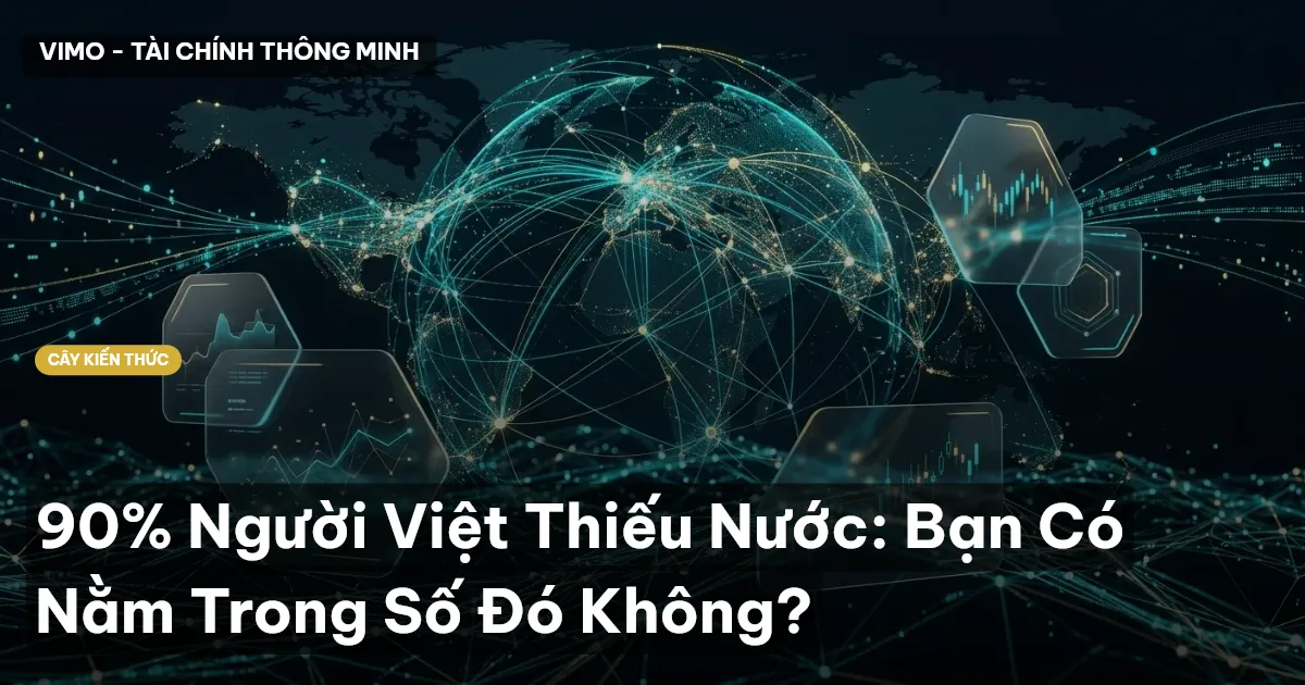 90% Người Việt Thiếu Nước: Bạn Có Nằm Trong Số Đó Không?