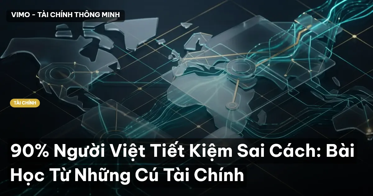 90% Người Việt Tiết Kiệm Sai Cách: Bài Học Từ Những Cú Tài Chính