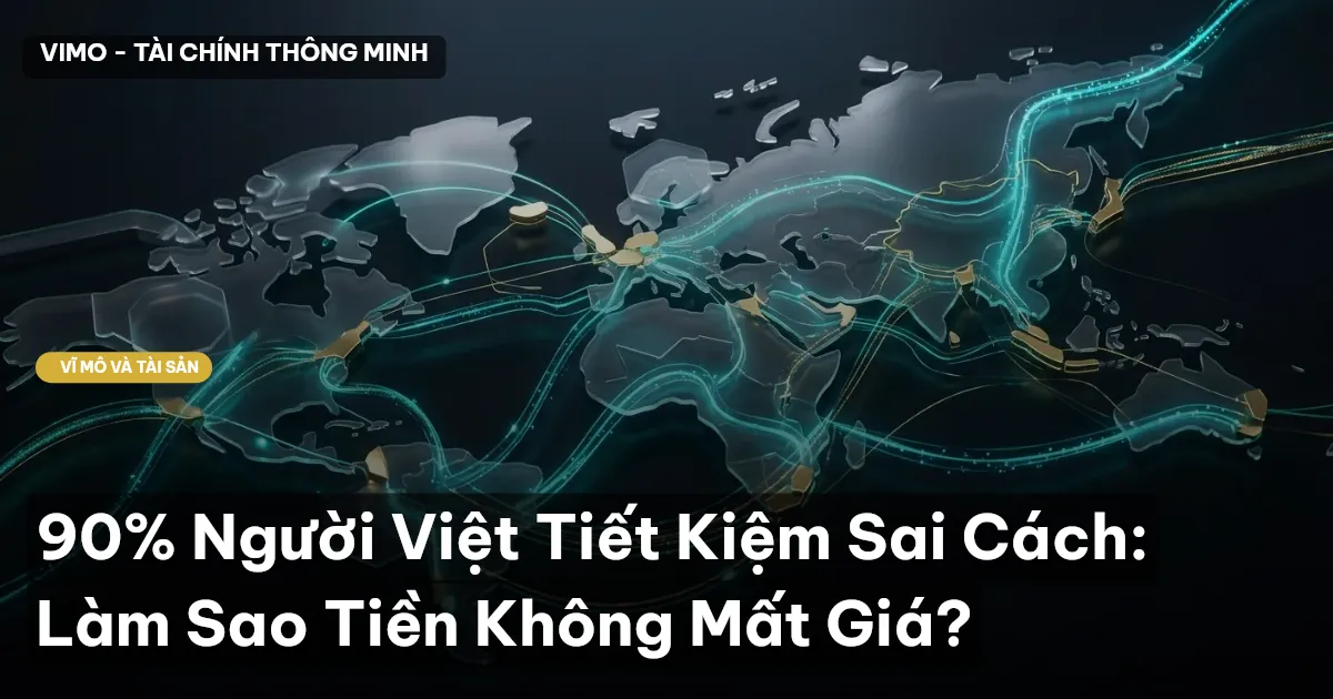 90% Người Việt Tiết Kiệm Sai Cách: Làm Sao Tiền Không Mất Giá?