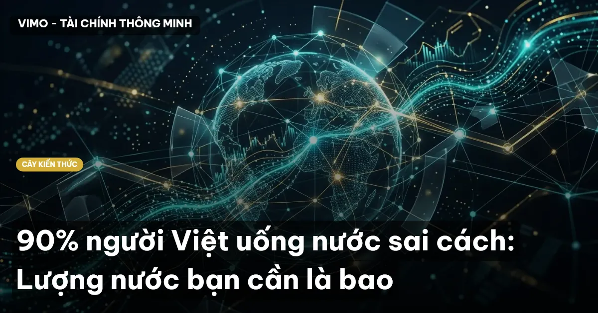 90% người Việt uống nước sai cách: Lượng nước bạn cần là bao
