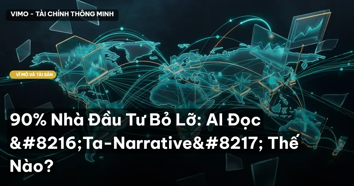 90% Nhà Đầu Tư Bỏ Lỡ: AI Đọc ‘Ta-Narrative’ Thế Nào?