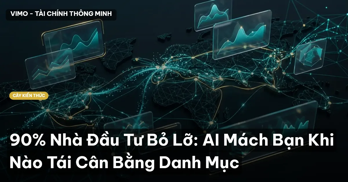 90% Nhà Đầu Tư Bỏ Lỡ: AI Mách Bạn Khi Nào Tái Cân Bằng Danh Mục