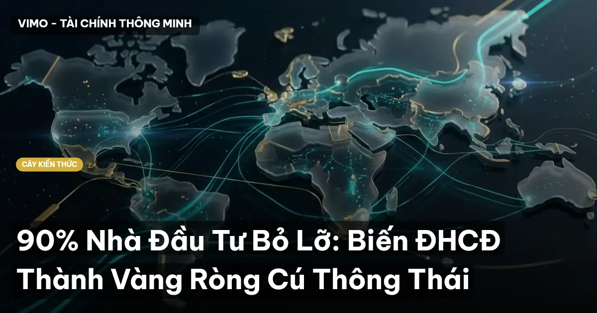 90% Nhà Đầu Tư Bỏ Lỡ: Biến ĐHCĐ Thành Vàng Ròng Cú Thông Thái